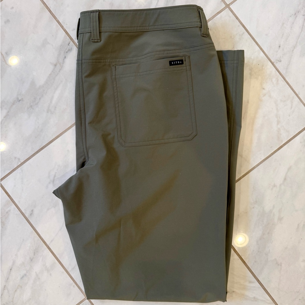 Sitka Men's Olive Green Pants Size 40 X 32